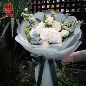 Solid color waterproof flower packaging paper Yu Meiren